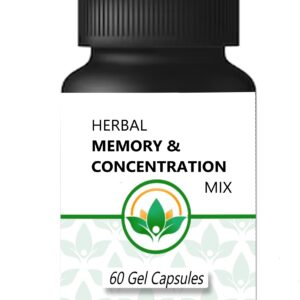 Memory, Focus & Concentration 60 Capsules